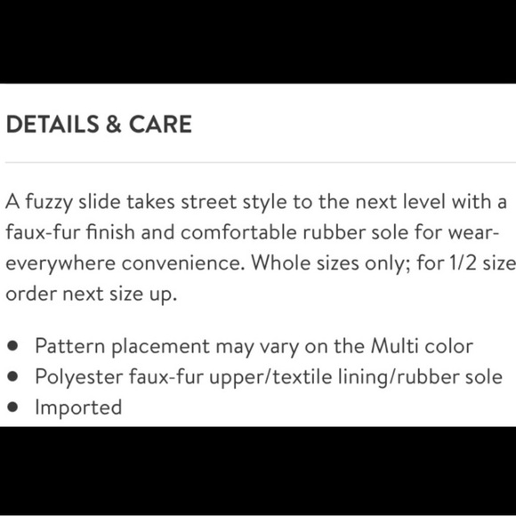 STEVE MADDEN SOPHLYN FUZZY RAINBOW SLIDES SANDALS 7 - Picture 10 of 10